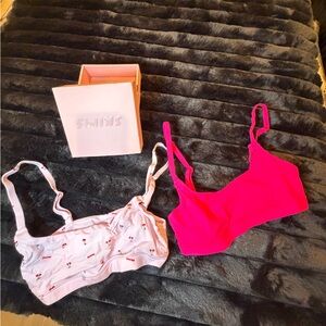 Skims Fits Everybody Scoop Bralette – 2 Pack